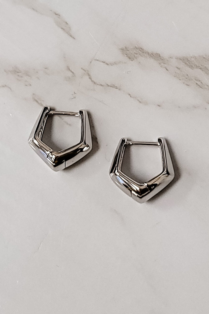 Silver Movin' on Up Earrings