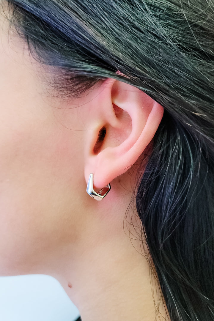 Silver Movin' on Up Earrings