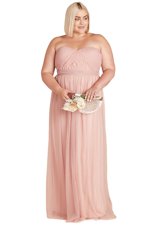 Birdy Grey Christina Rose Quartz Convertible Dress