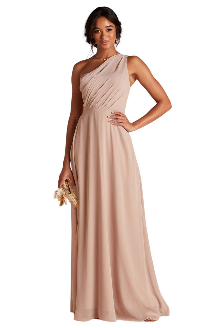 Birdy Grey Kira Taupe Chiffon Dress
