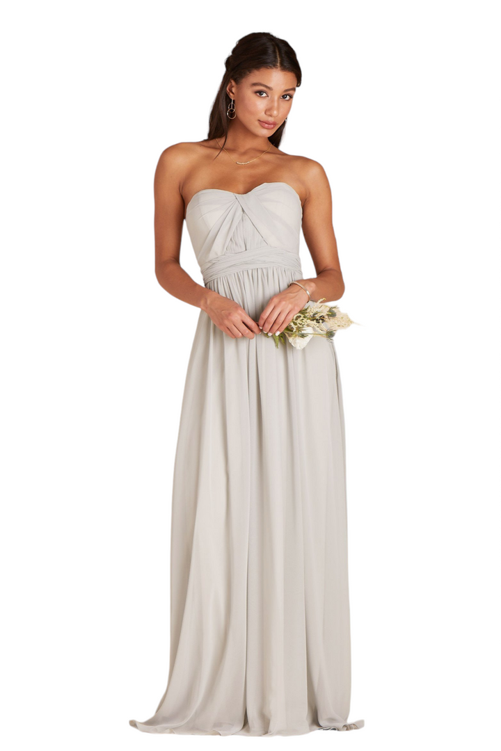 Birdy Grey Grace Dove Gray Convertible Dress