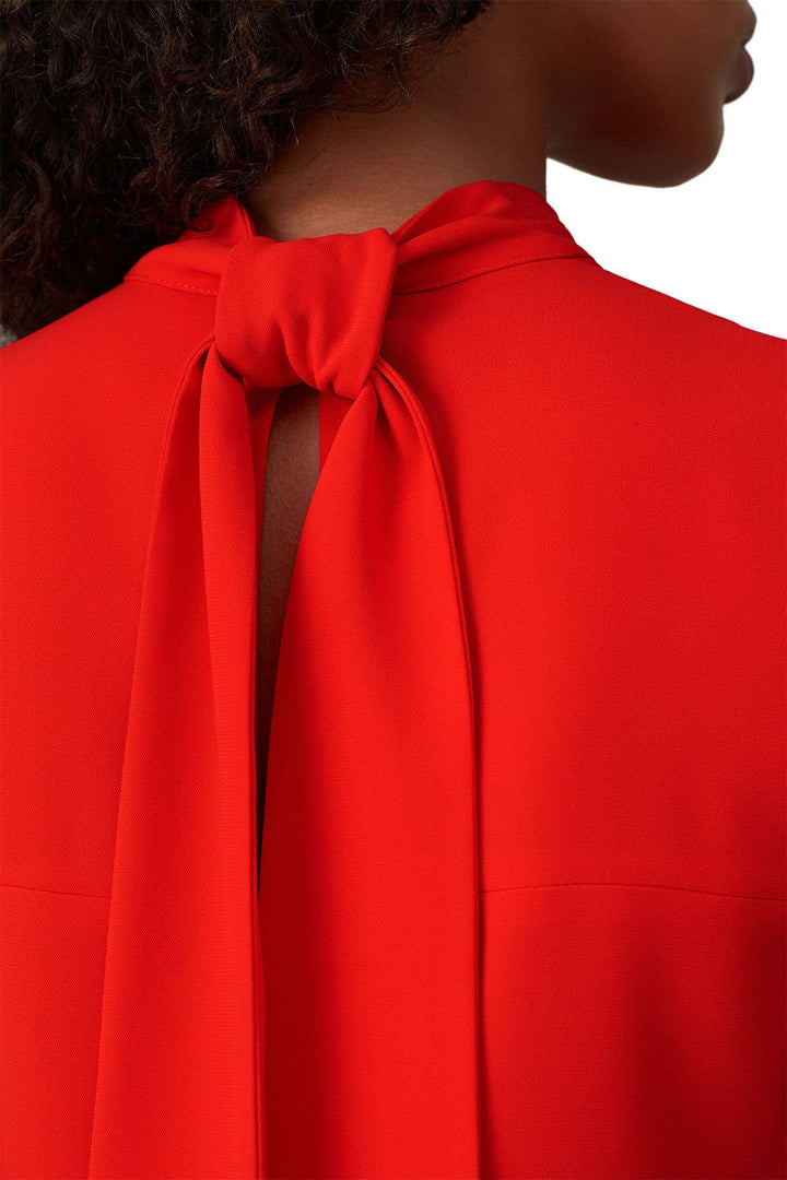 Victoria Victoria Beckham Red High Neck Sleeveless Dress