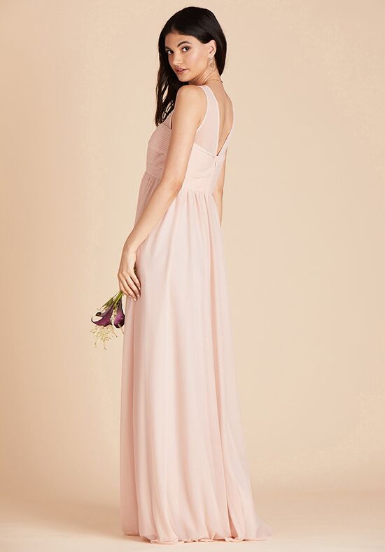Birdy Grey Ryan Pale Blush Mesh Dress