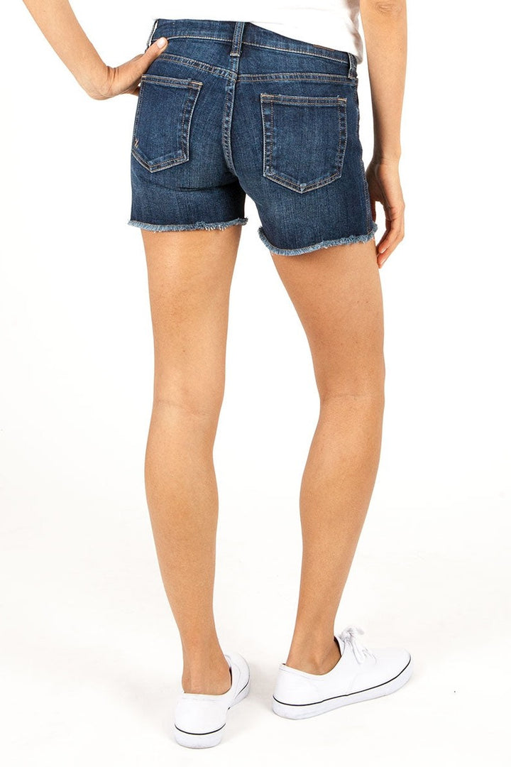 Kut From The Kloth Gidget Fray Jean Shorts