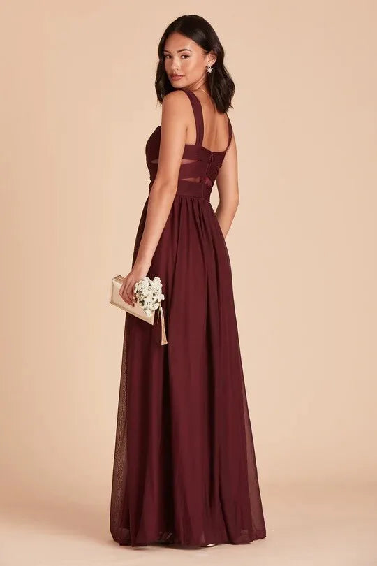 Birdy Grey Elsye Cabernet Mesh Dress
