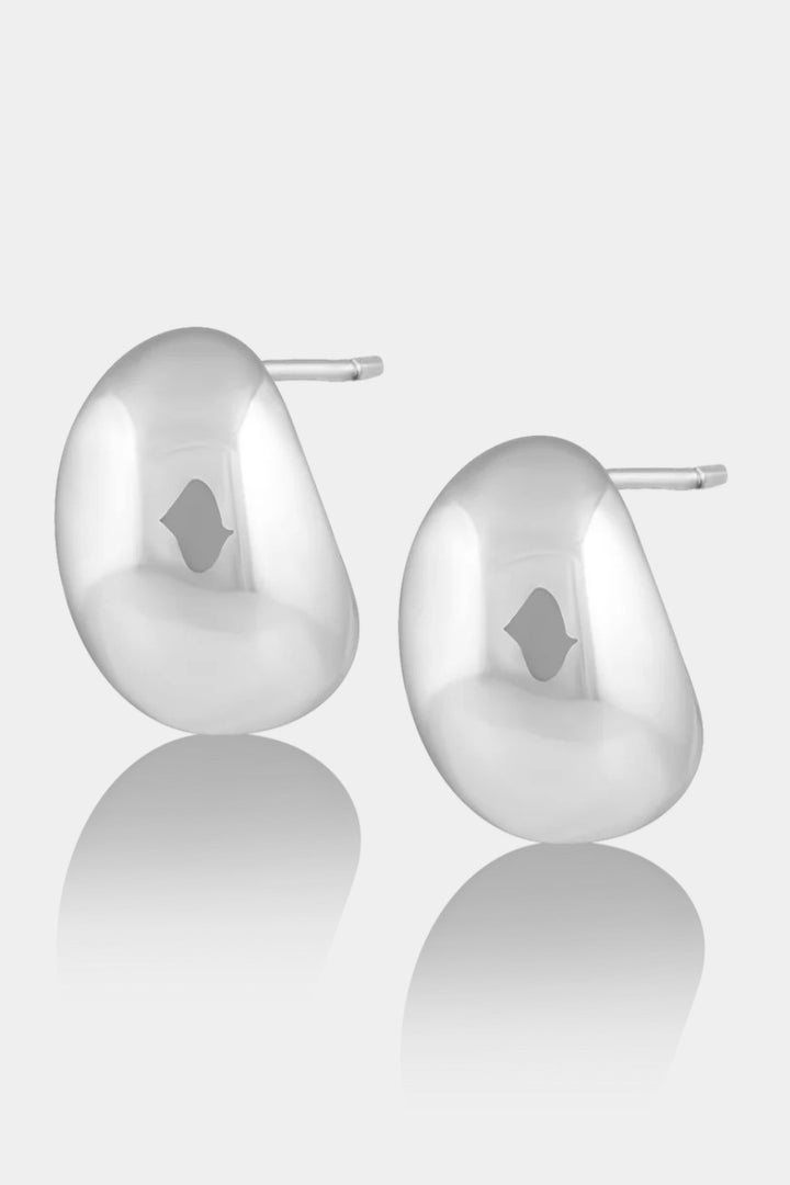 Harlow Silver Stud Earrings