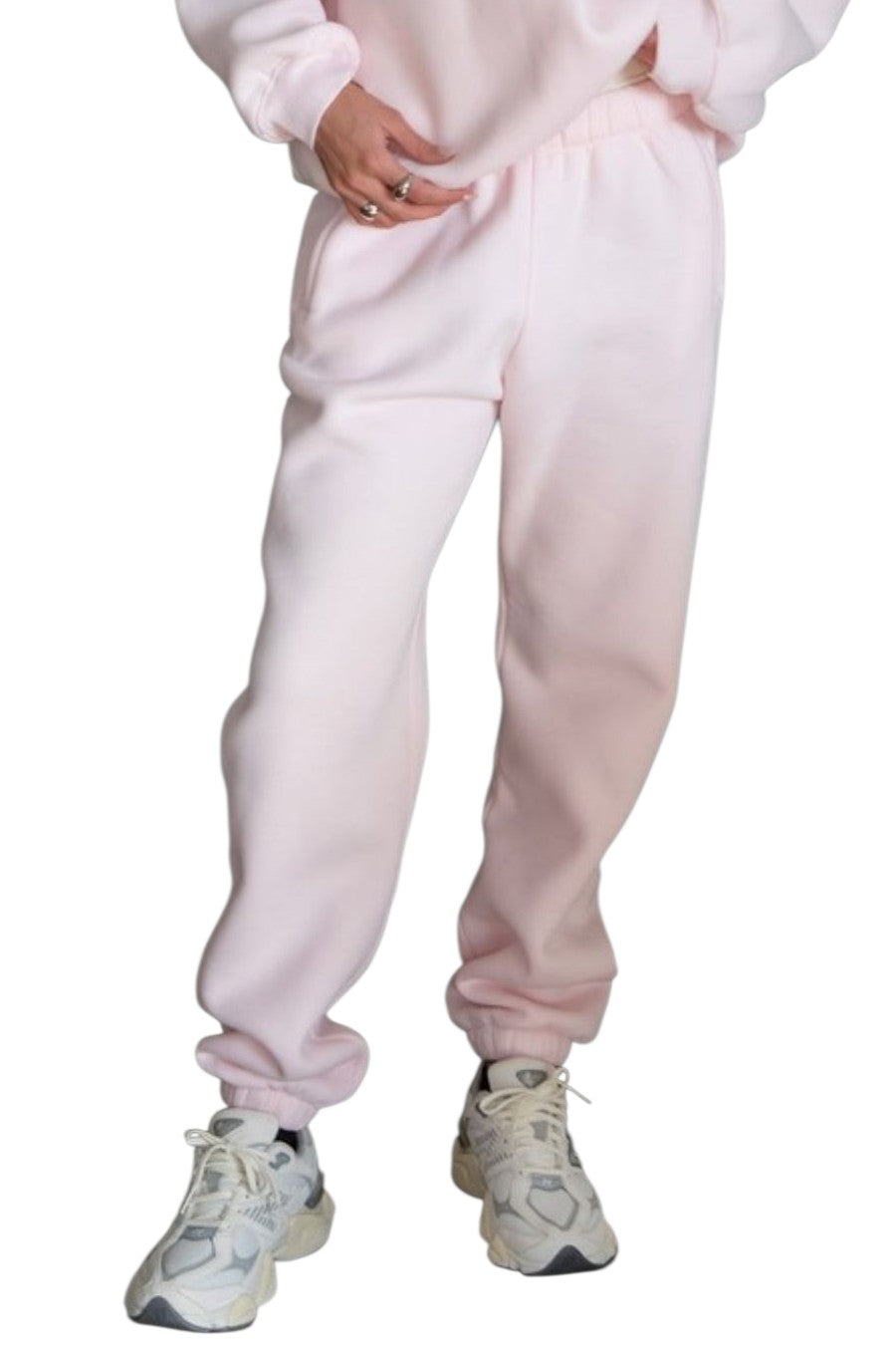 Pale Pink Everyday Baggy Joggers