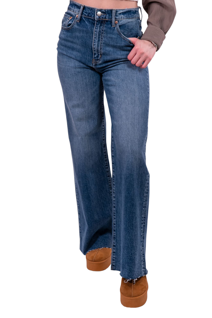 Daze Far Out Wide Leg Jeans