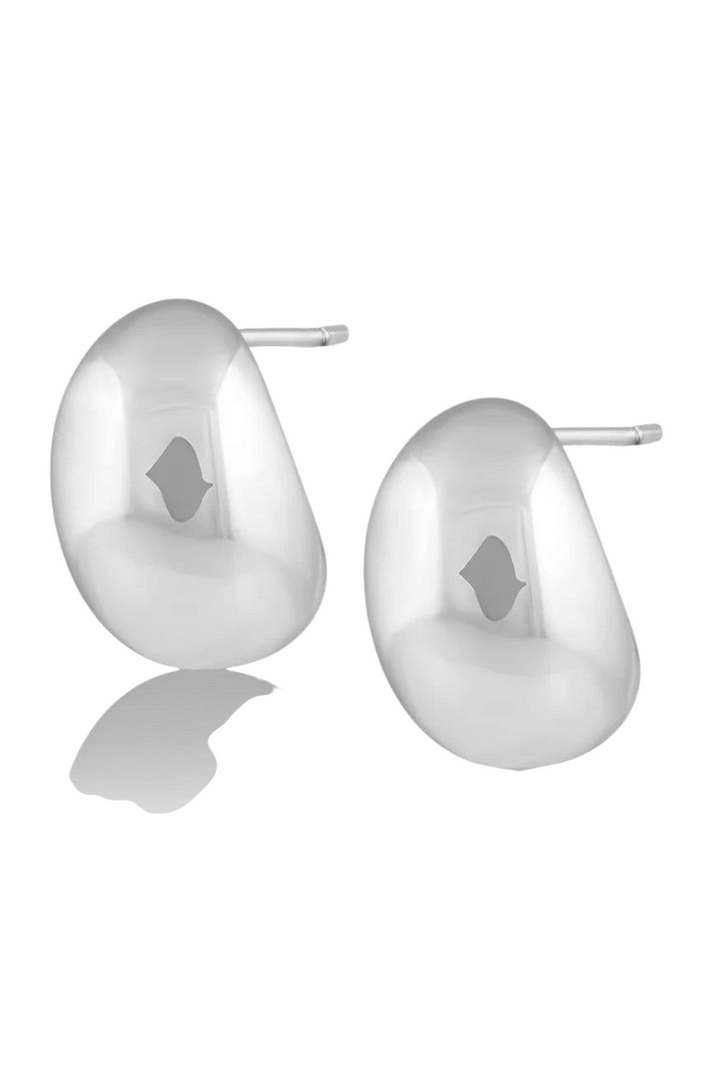 Harlow Silver Stud Earrings