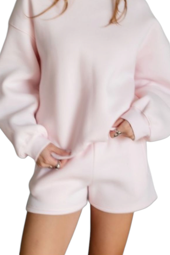 Pale Pink Everyday Jogger Sweat Shorts