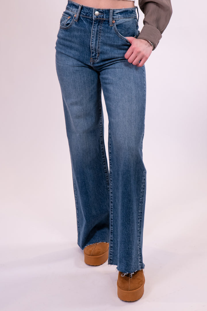 Daze Far Out Wide Leg Jeans