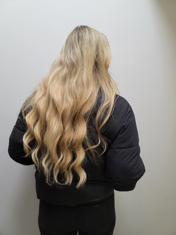 Black Quilted Puffer Jacket
