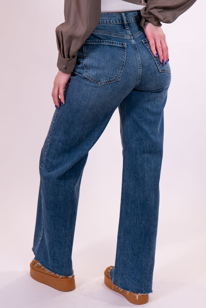 Daze Far Out Wide Leg Jeans