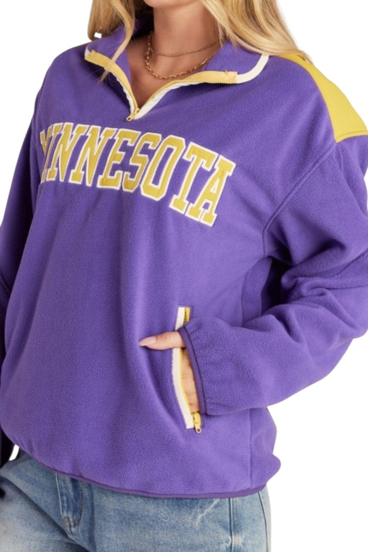 Minnesota Purple & Gold Quarter Zip