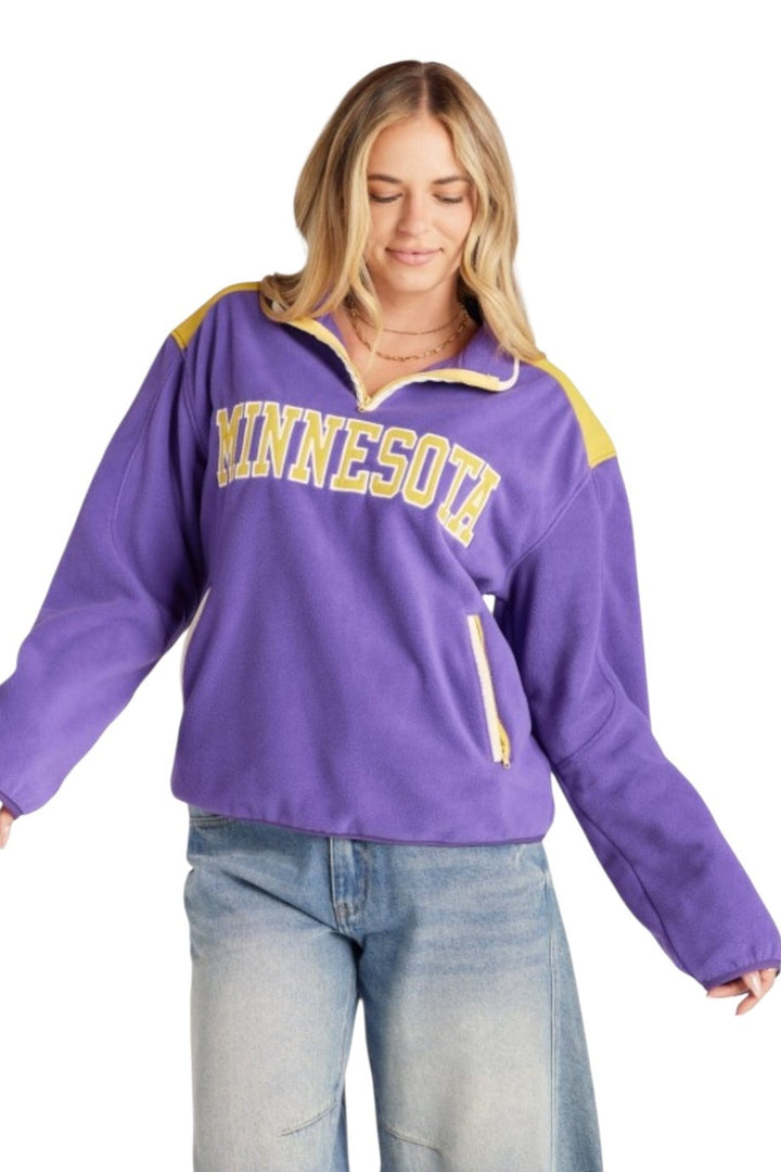 Minnesota Purple & Gold Quarter Zip