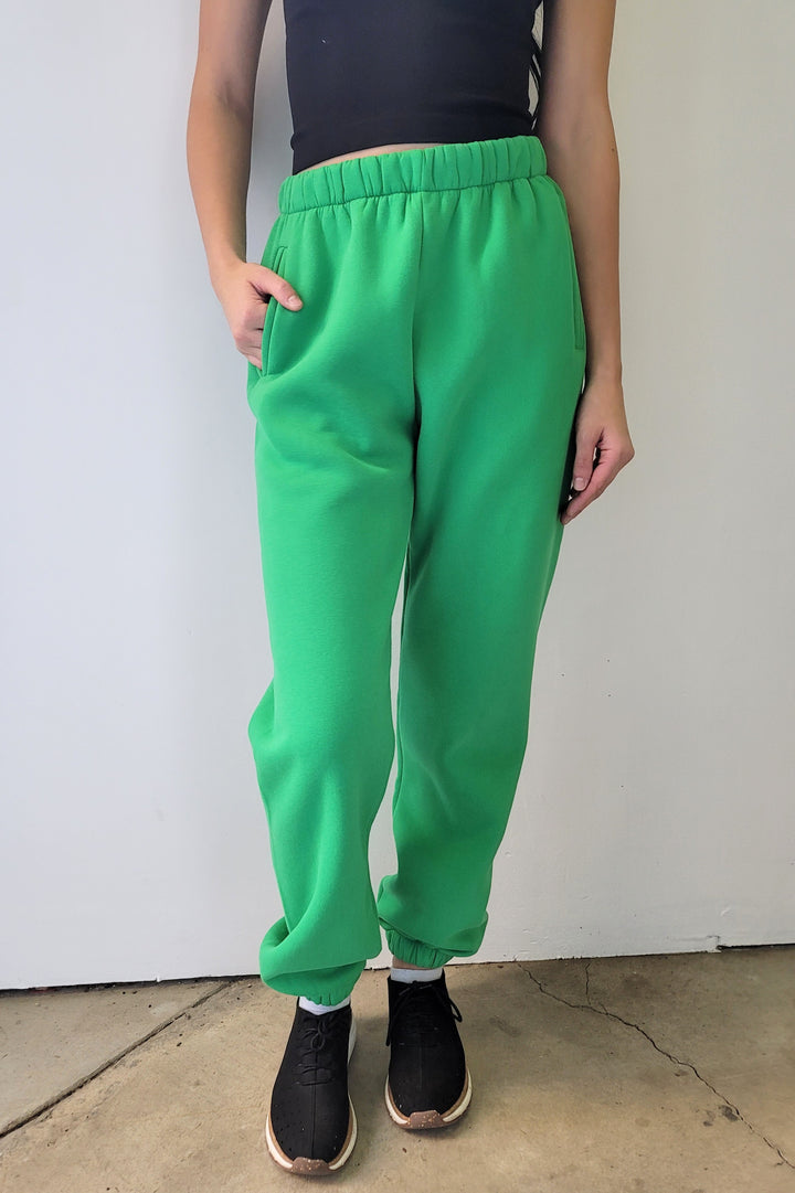 Kelly Green Everyday Baggy Joggers