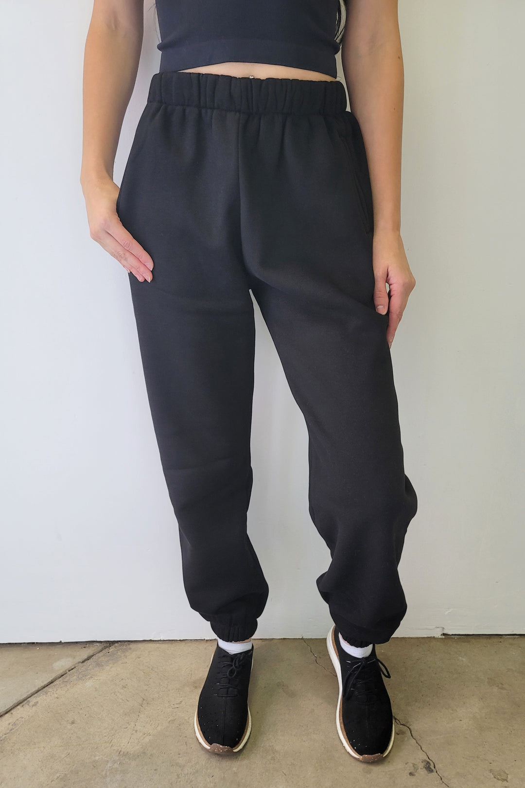 Black Everyday Baggy Joggers