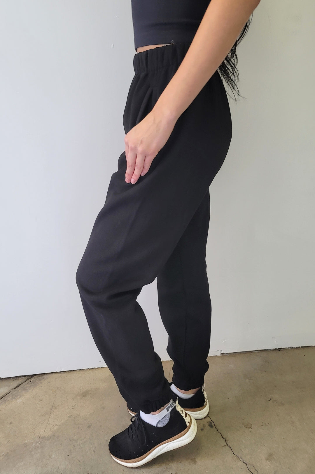 Black Everyday Baggy Joggers