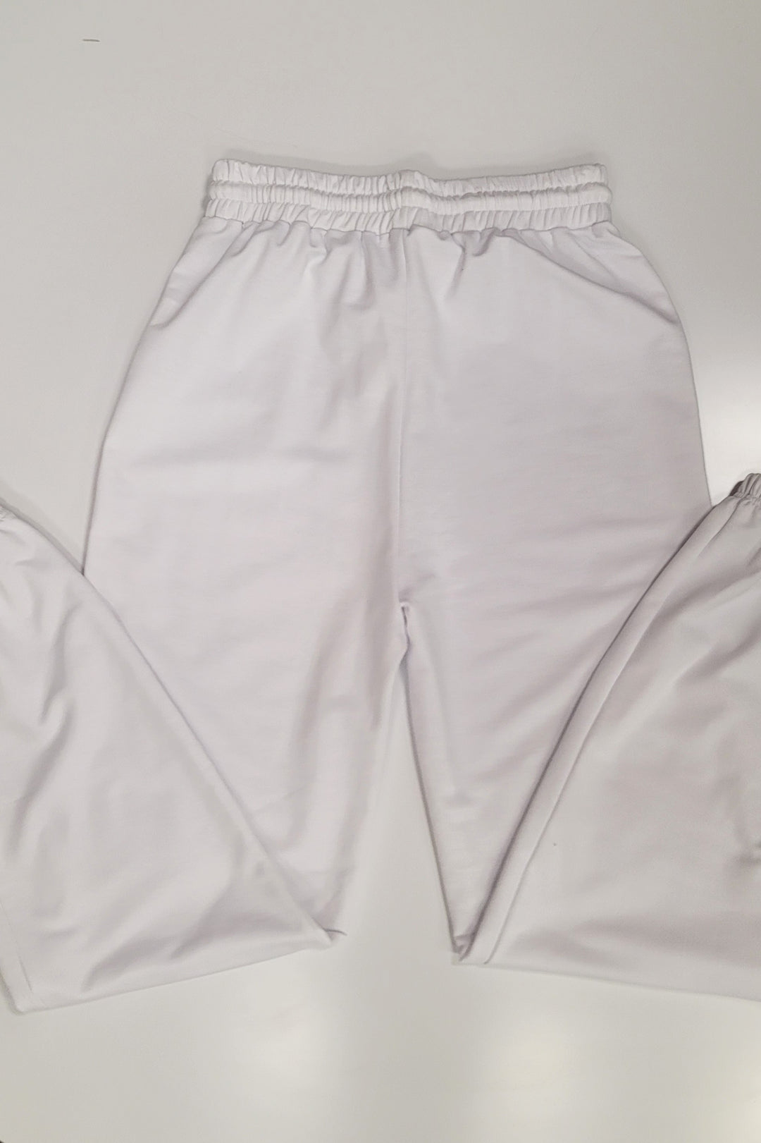 White Lightweight Lounge Joggers