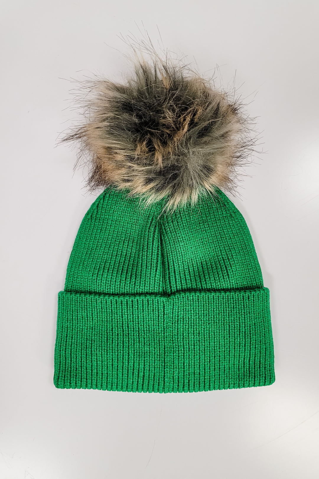 Green Merry & Bright Knit Pom Hat