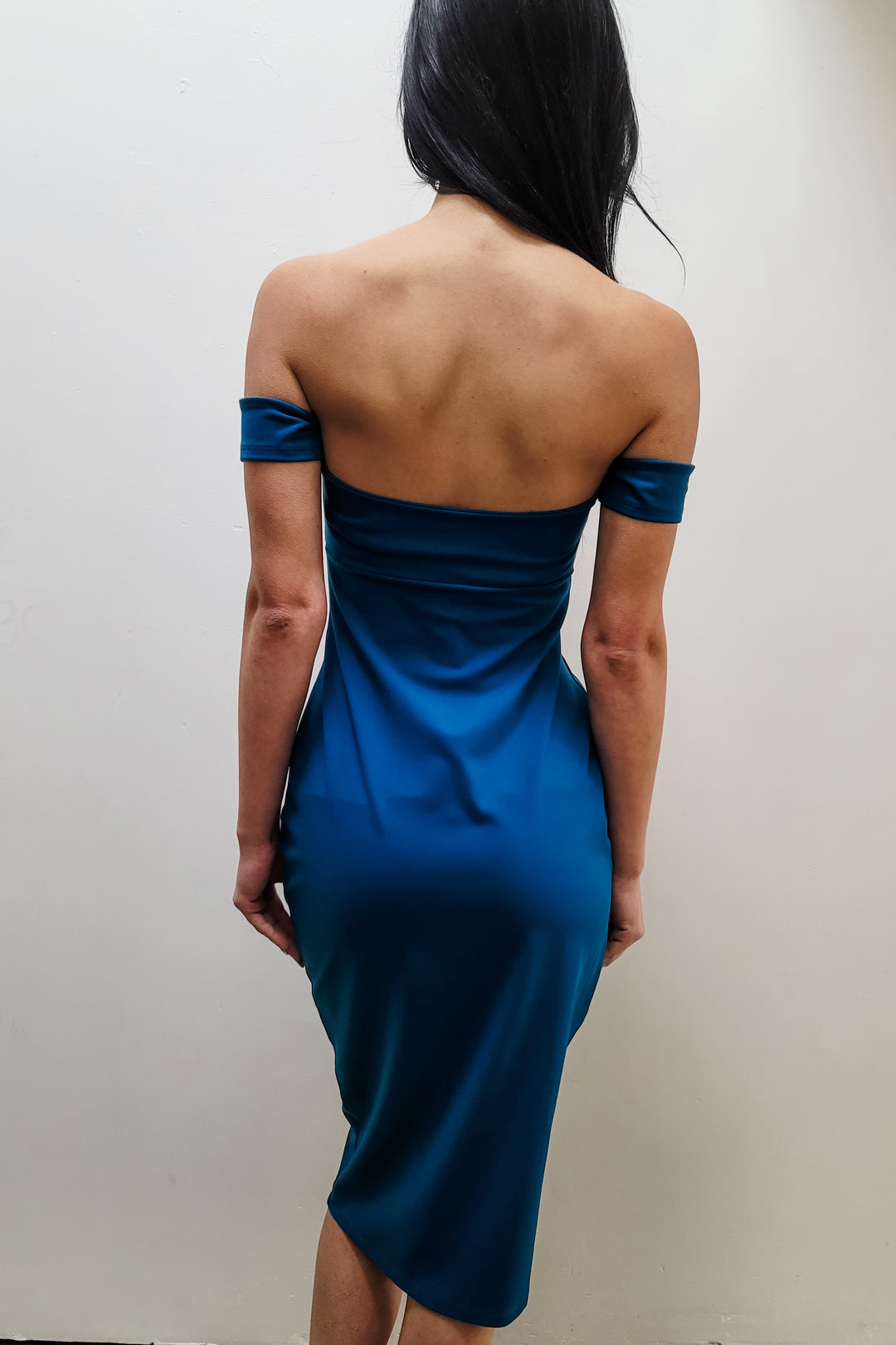 susana monaco ruched dress Susana Monaco Ruched Slit Dress