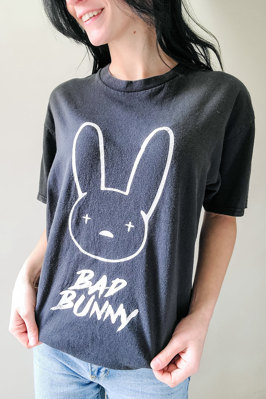 Bad Bunny Black Graphic Tee