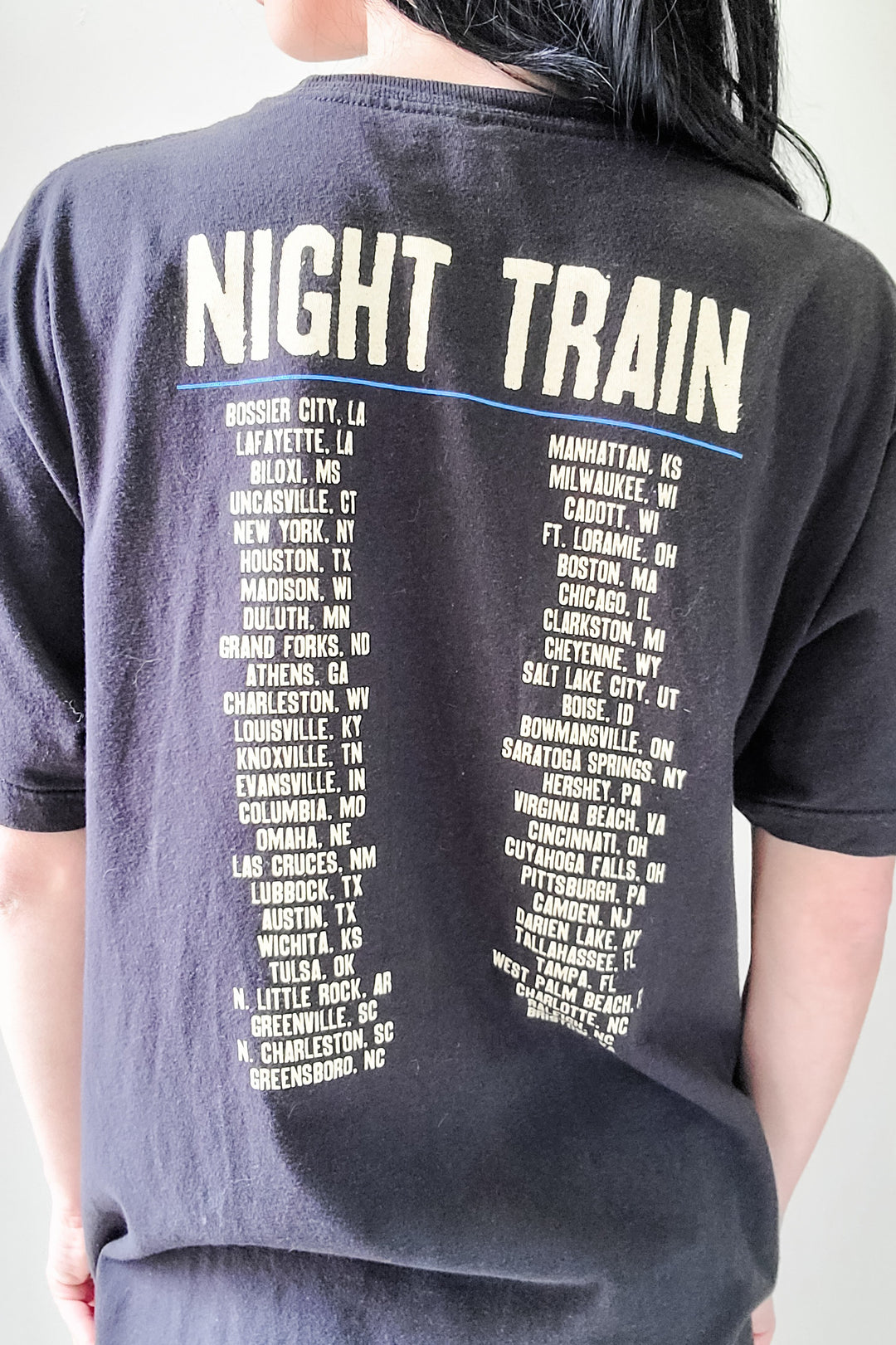 Jason Aldean Black Night Train Concert Tee