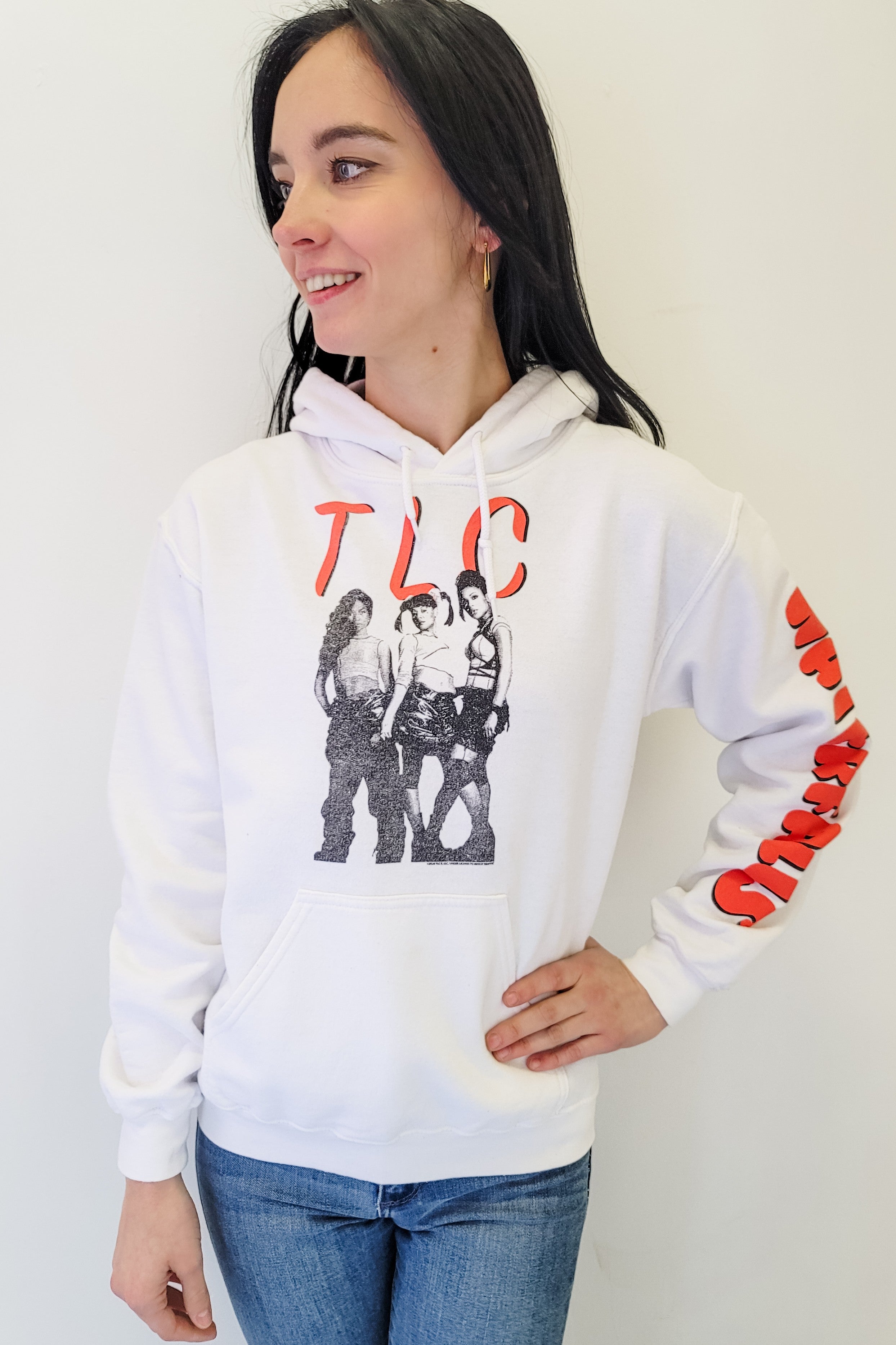 Vintage TLC Water Falls Graphic Hoodie Sweatshirt Luscious Boutique