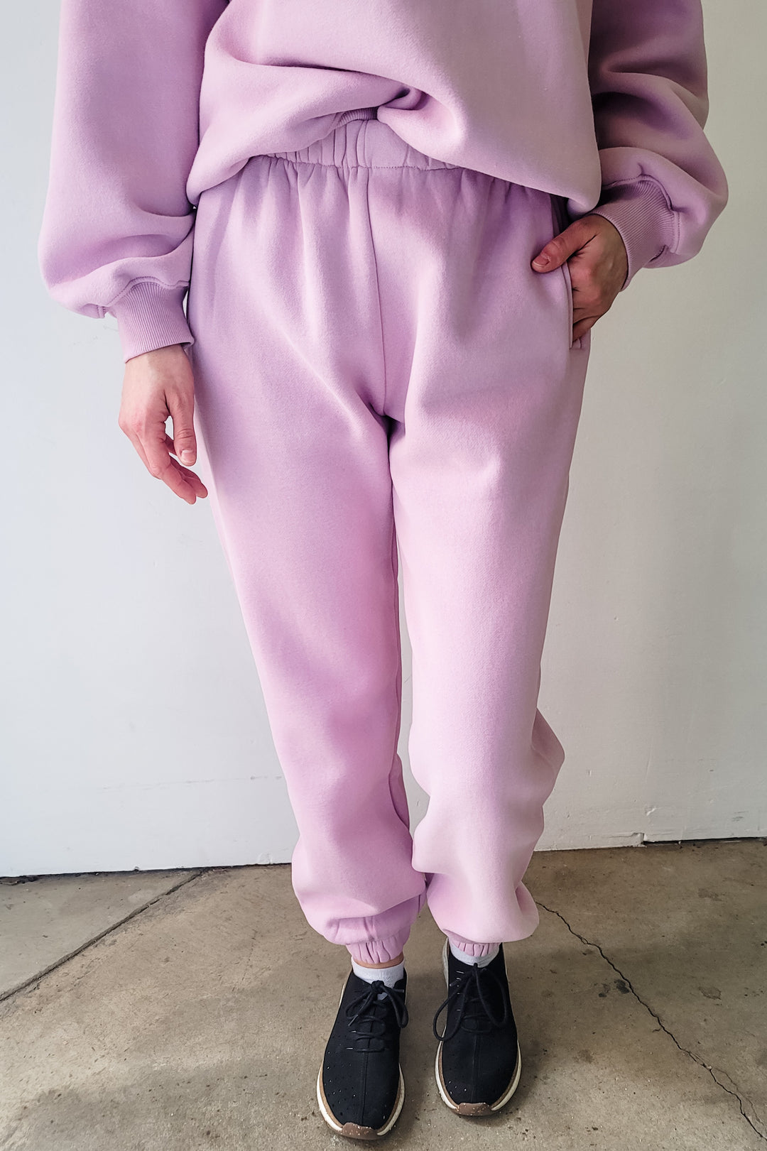 Light Lavender Everyday Baggy Joggers