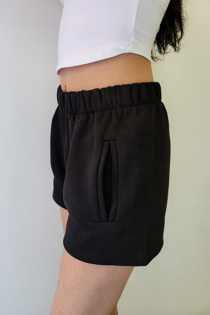 Black Everyday Jogger Shorts