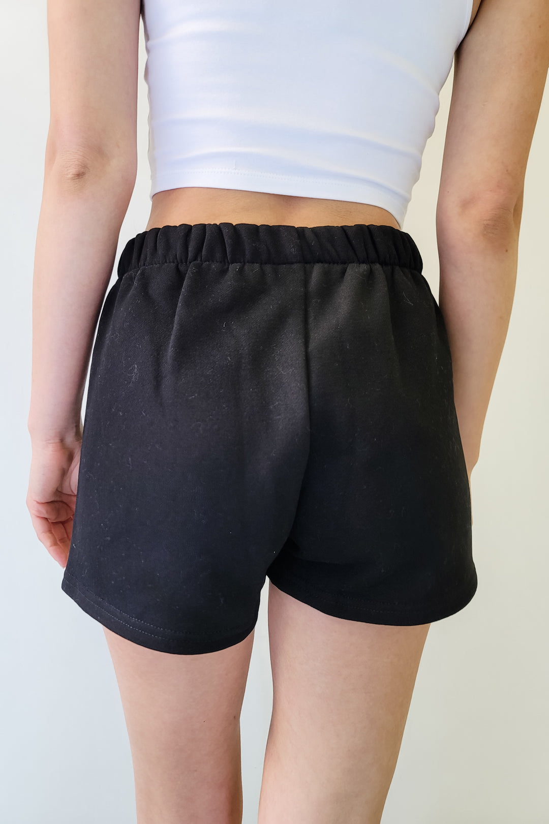 Black Everyday Jogger Shorts