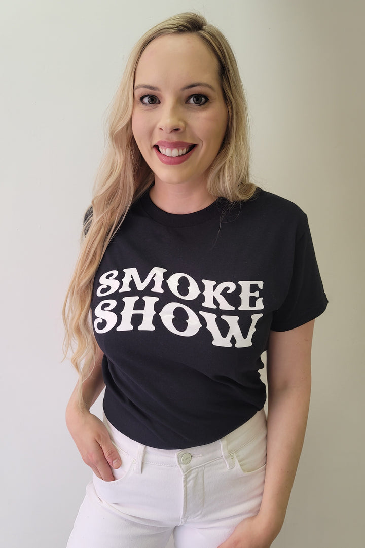 Black Smoke Show Graphic Tee