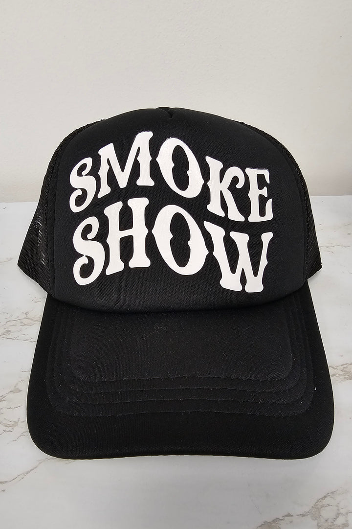 Smoke Show Black Trucker Hat