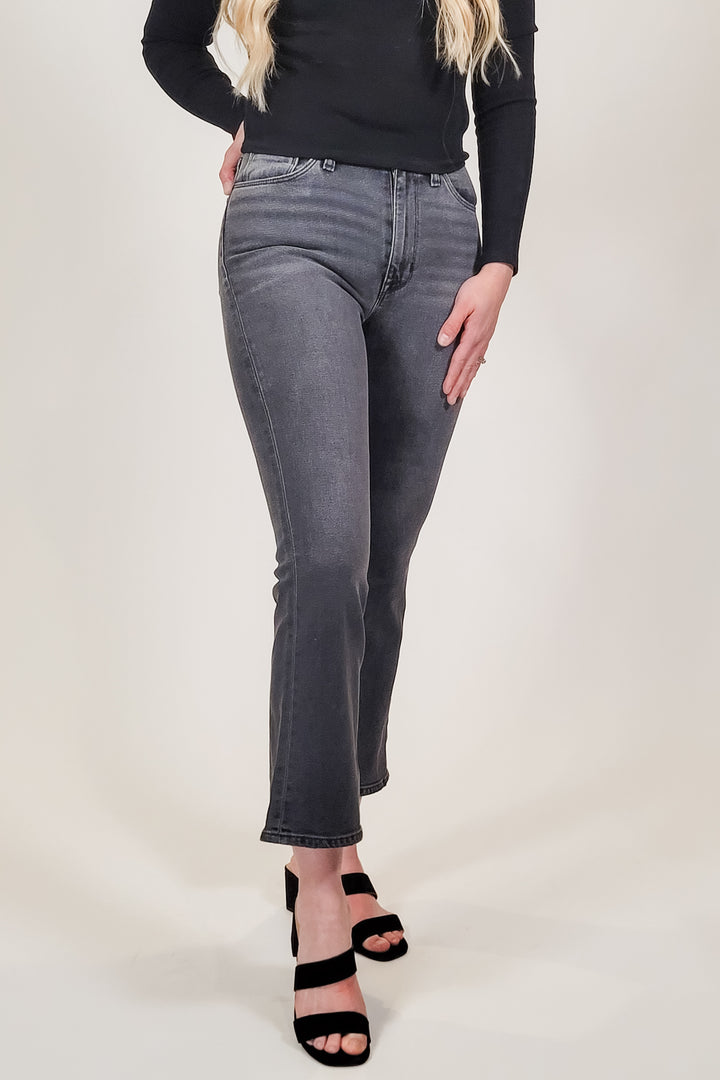 Hudson Blair High-Rise Bootcut Crop Denim Jeans