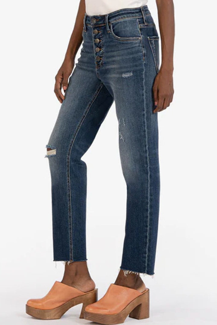 Kut From The Kloth Rachel Closer High Rise Fab Ab Mom Jeans