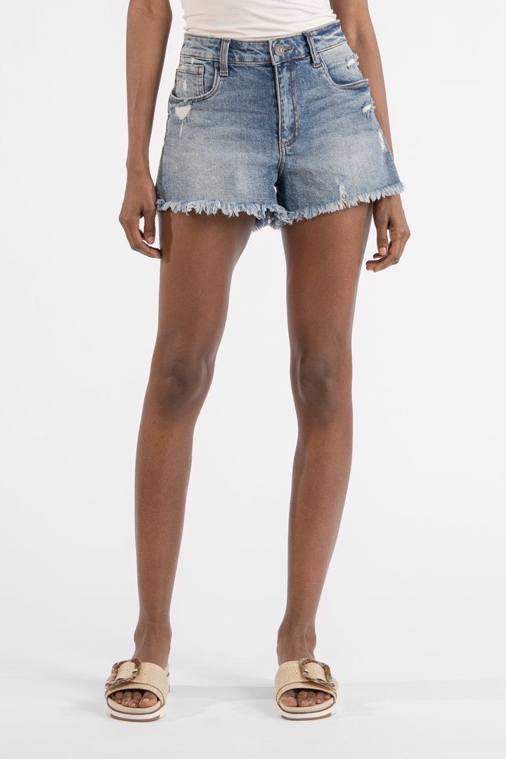 Kut From The Kloth High Rise Instruction Jane Jean Shorts