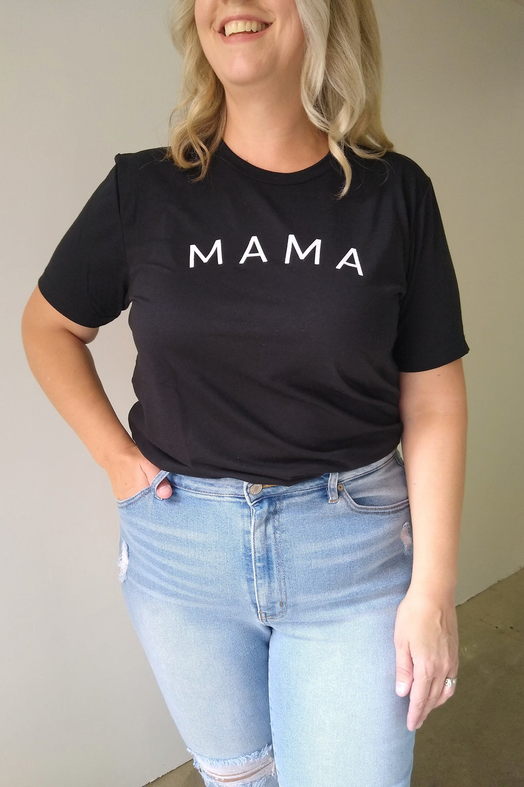 Mama Black Graphic Tee