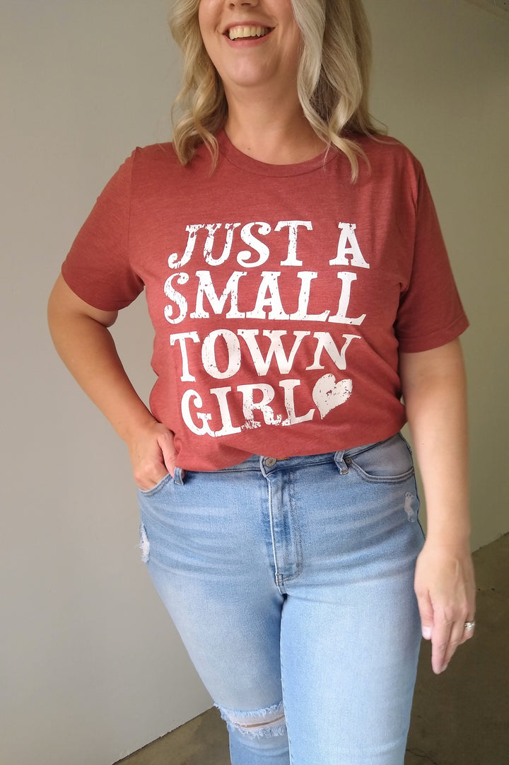 Clay Just a Small Town Girl Graphic Tee