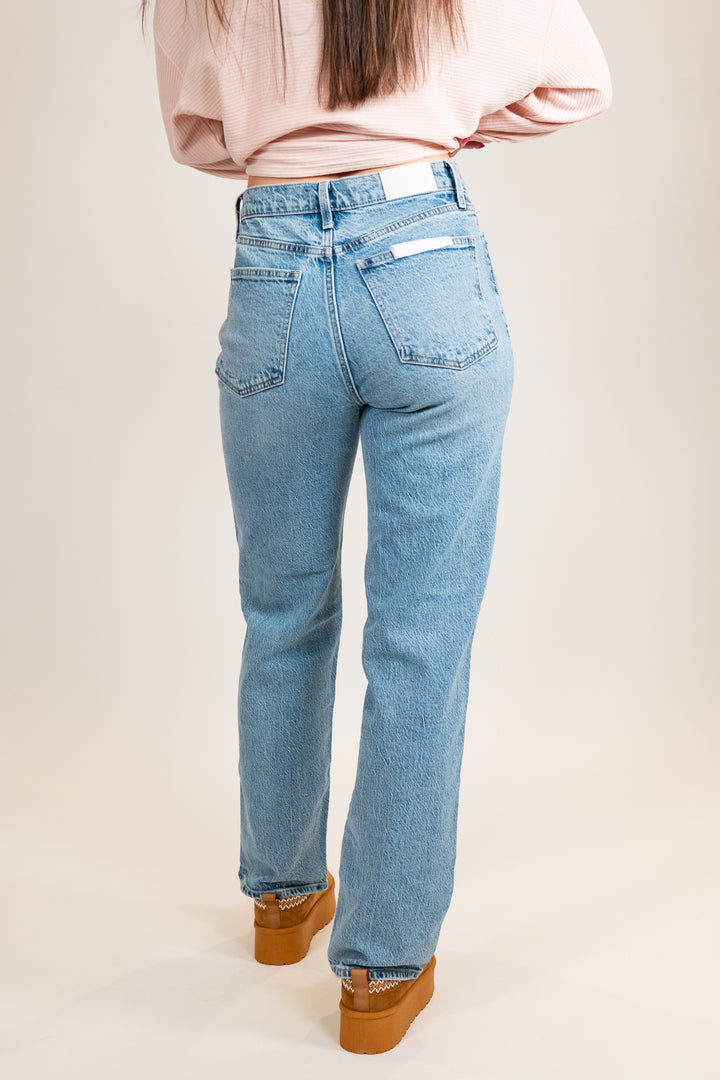 Pistola Cassie Fonda Straight Leg Denim Jeans