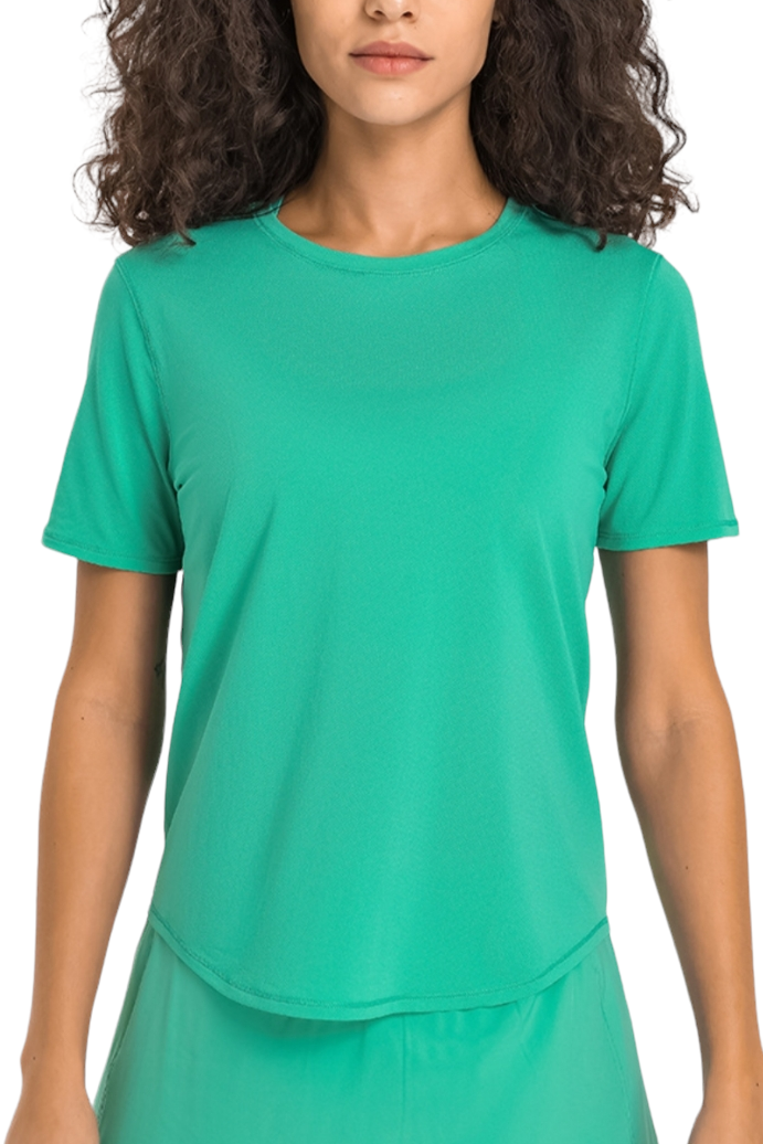 Zoom Teal Quick Drying Tee