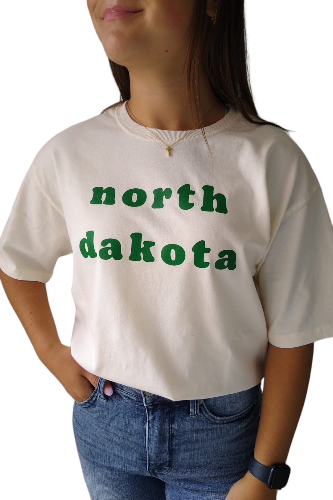 North Dakota Retro Graphic Tee
