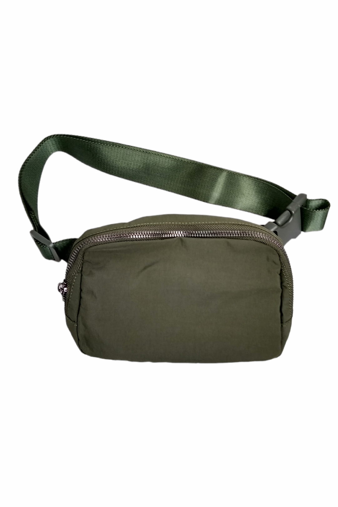 Dark Green Sling Crossbody Belt Bag