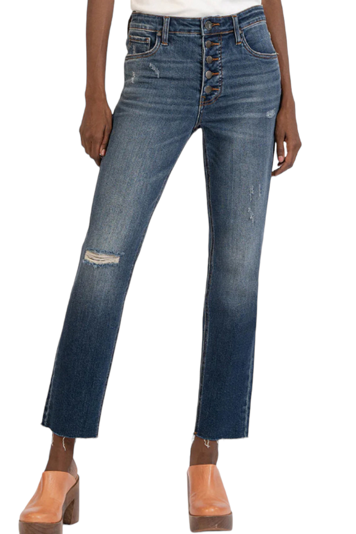 Kut From The Kloth Rachel Closer High Rise Fab Ab Mom Jeans