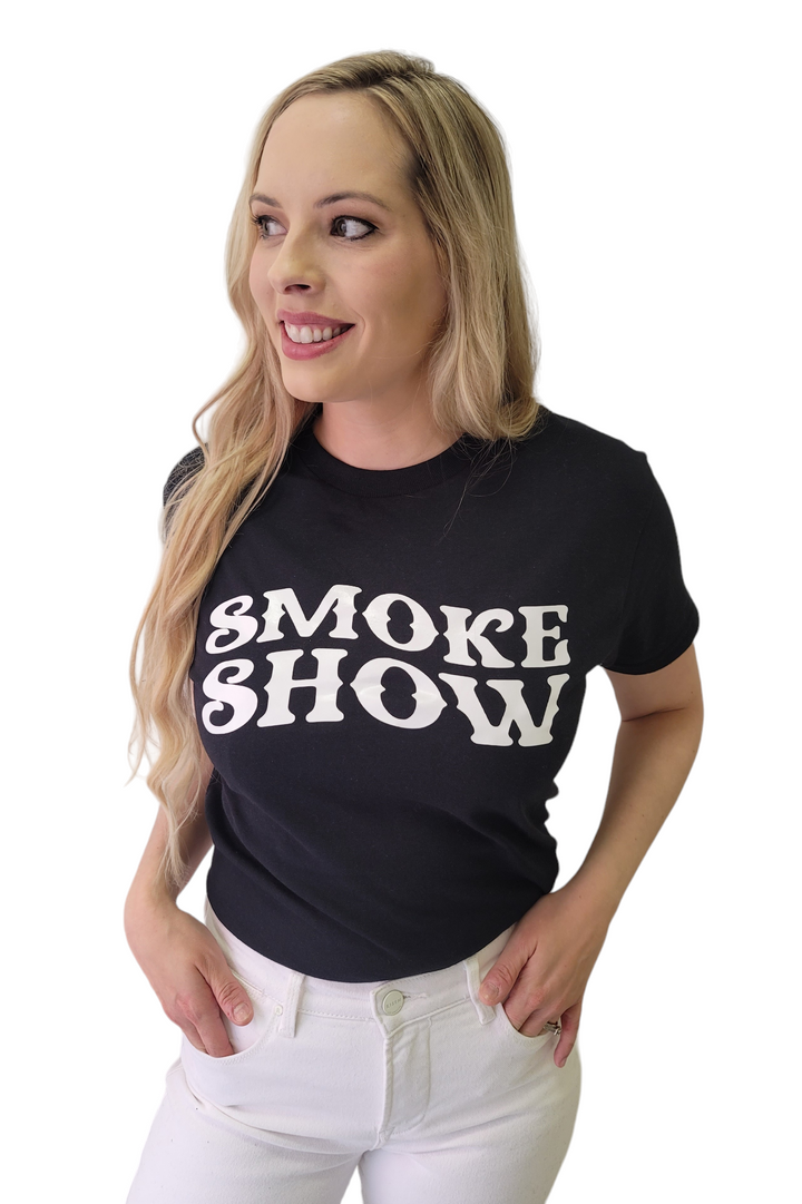 Black Smoke Show Graphic Tee