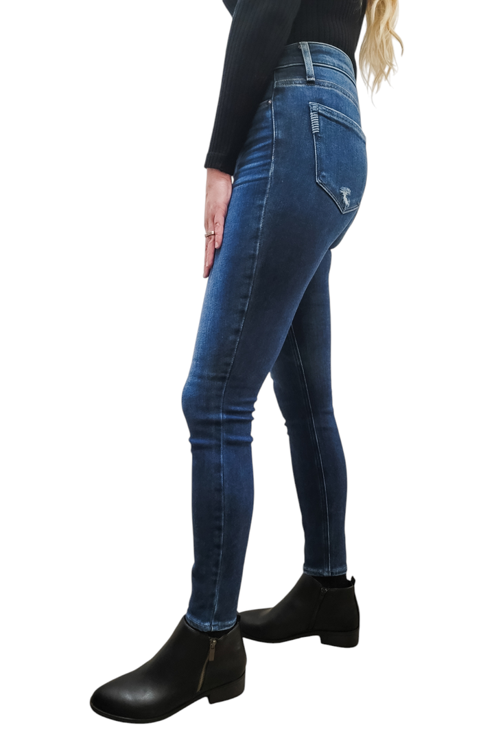 Paige Hoxton Ankle High Rise Skinny Denim Jeans