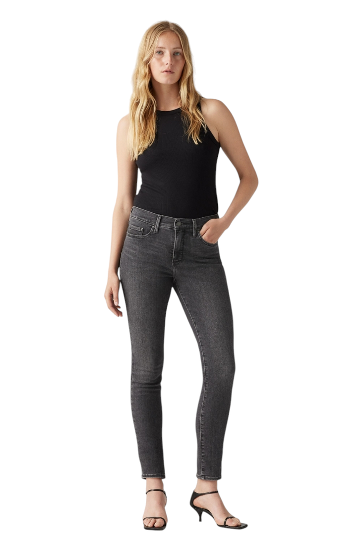 Levi's Black 311 Mid Rise Shaping Skinny Jeans