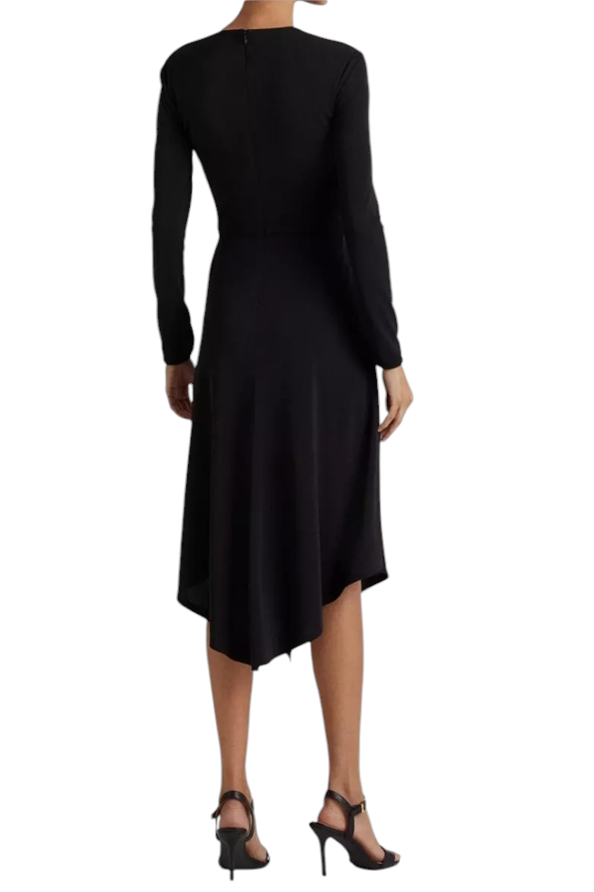 Lauren Ralph Lauren Black Midi Dress