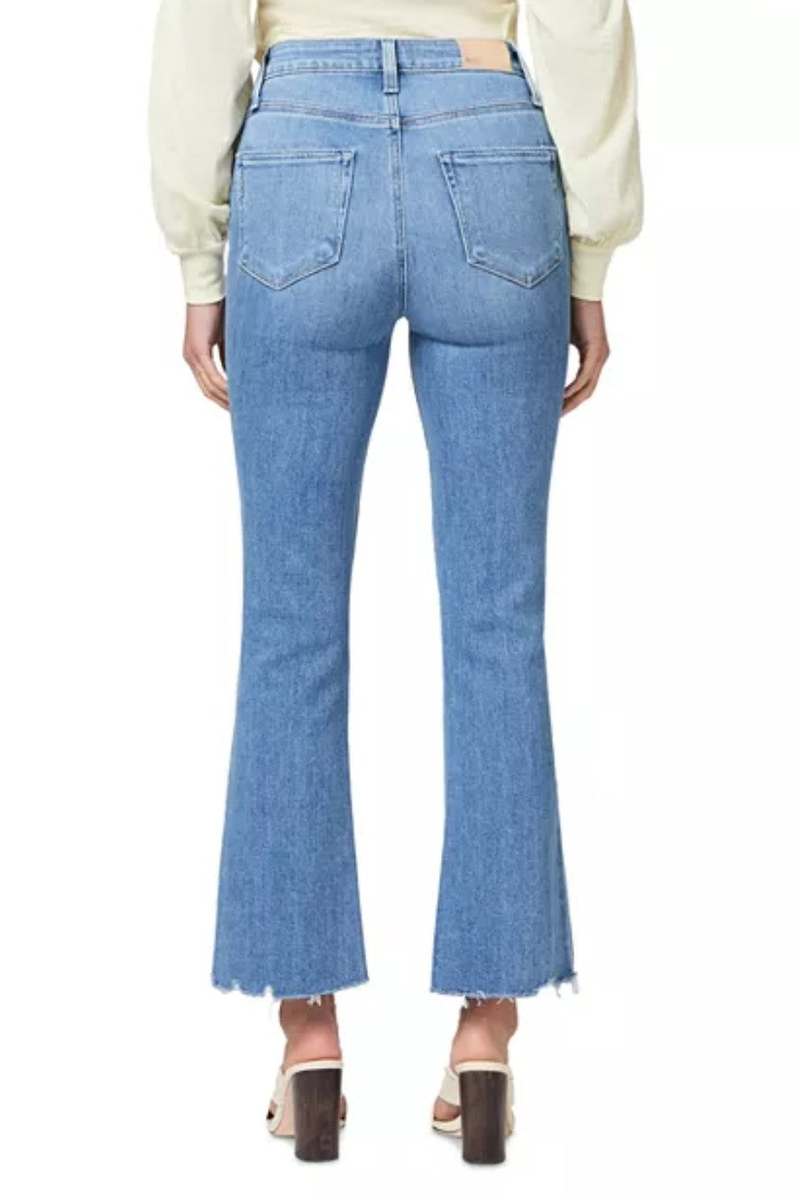 Paige Claudine High Rise Ankle Flare Denim Jeans