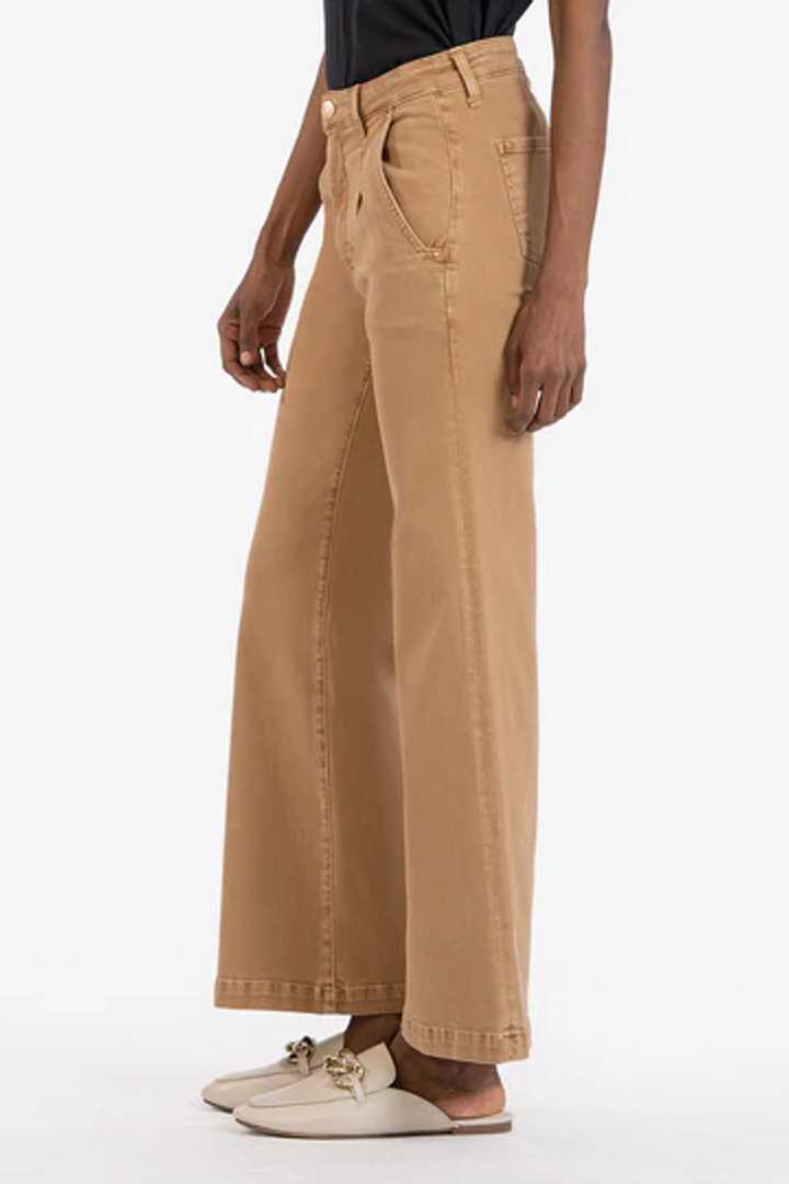 Kut From The Kloth Meg Toffee HR Wide Leg