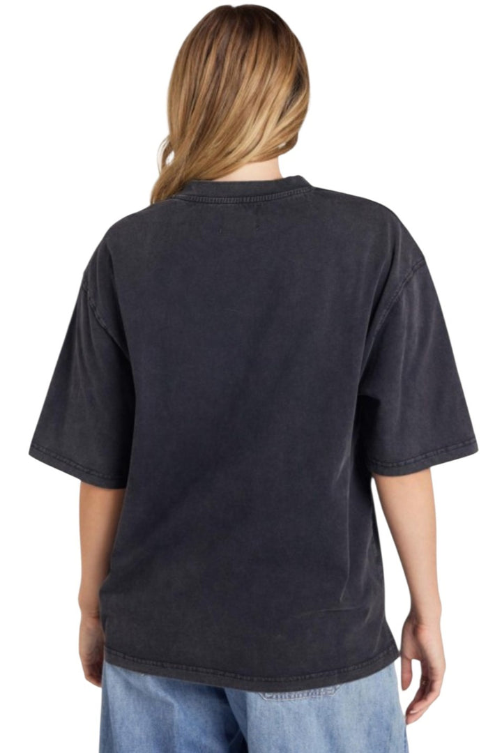 North Dakota ND Black Mineral Wash Top